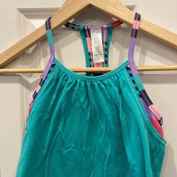 Ivivva Green, Pink & Purple Double Dutch Tank Top - Picture 2 of 6